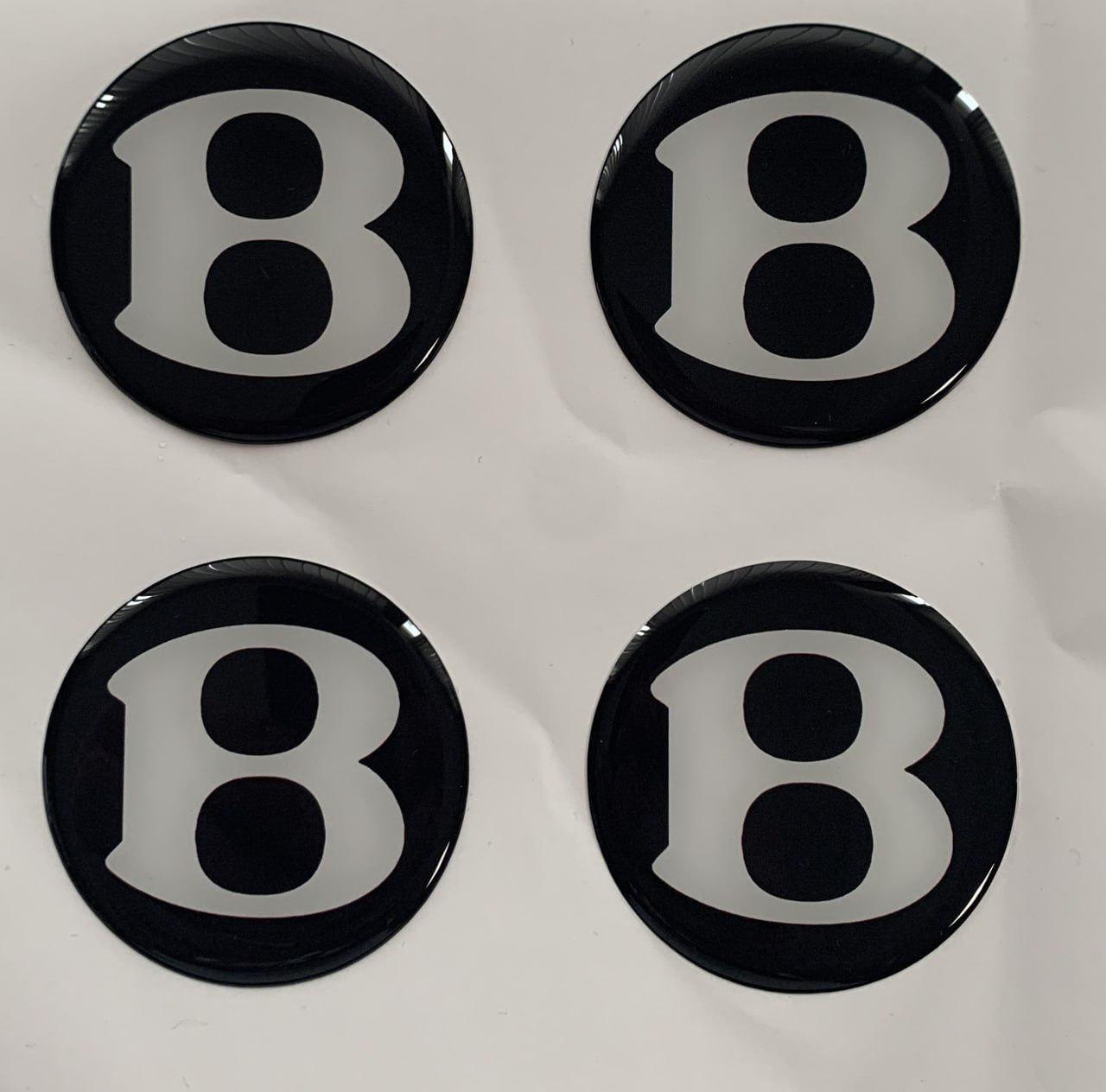 Bentley Logo Epoxy Emblem Set, 3D Domed Silicone Stickers - Etsy