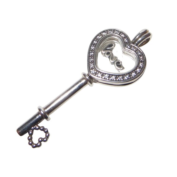 Pandora Floating Locket Key 396581CZ-90 