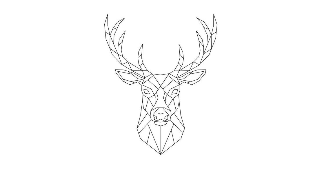 Deer Head Instant Digital Download PNG SVG Files - Etsy