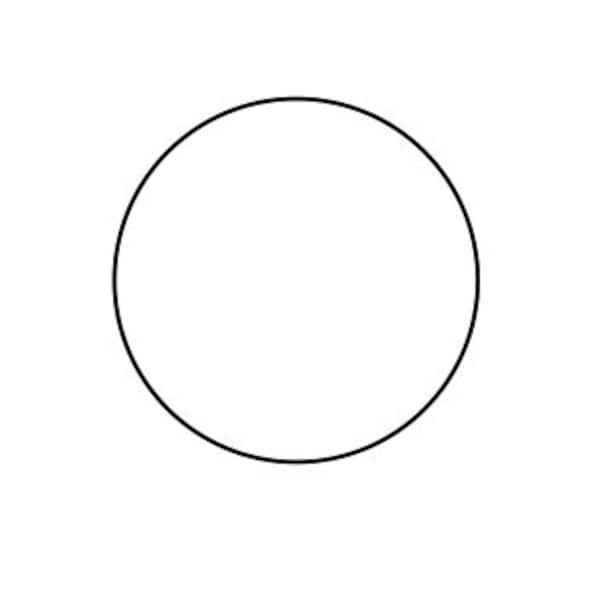 Circle Outline SVG, PNG , Digital Download