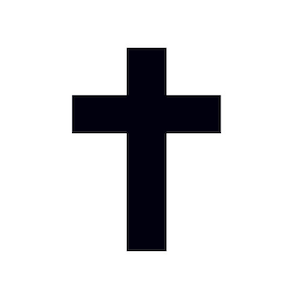 Christian cross SVG - cross cut files