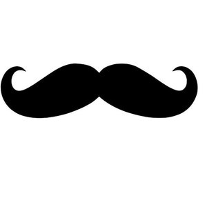 Moustache SVG - moustache cut files