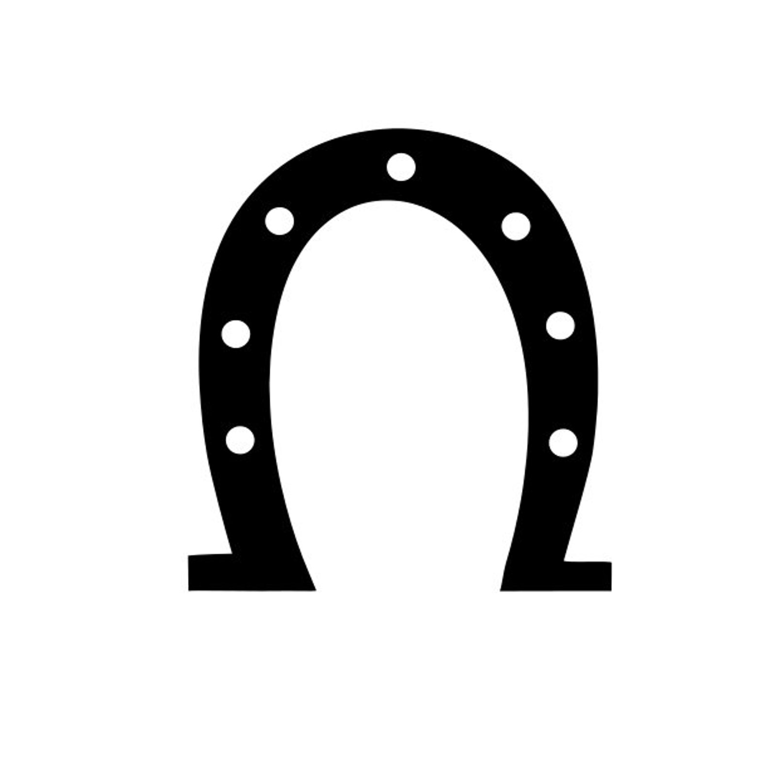 Horse Shoe SVG Horse Shoe Cut Files Etsy