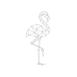 Geometryczny flaming Natychmiastowe pobieranie cyfrowe Pliki PNG SVG