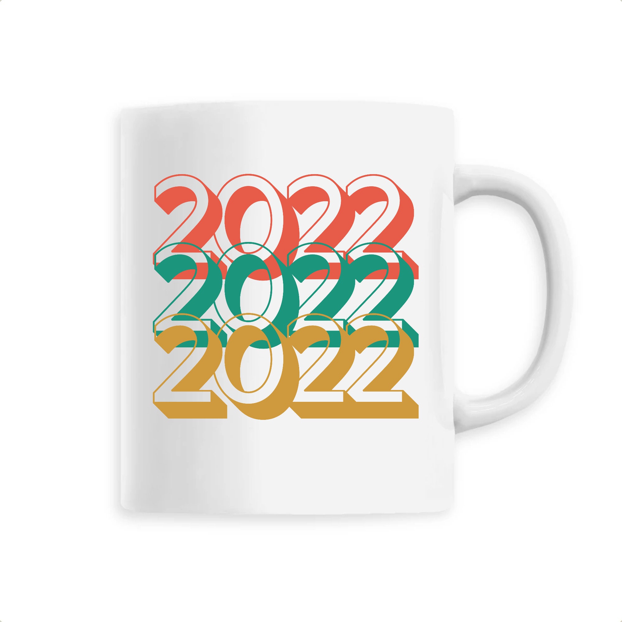 Mug en Céramique Année 2022