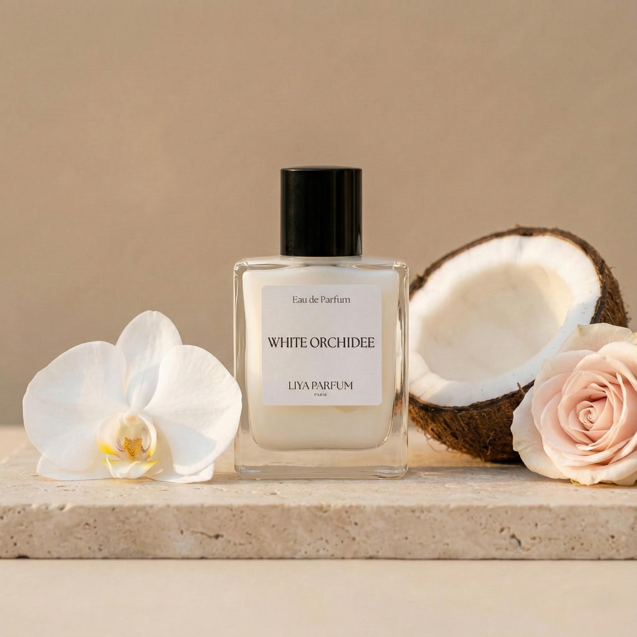 White Orchidee natural Alcohol-Free Floral Perfume 50ml - Etsy France