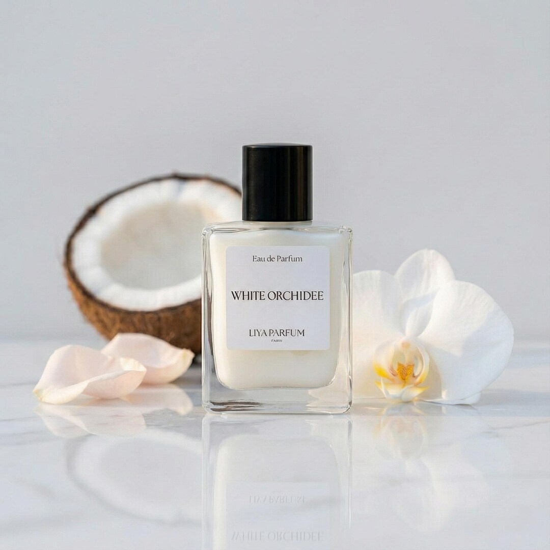 White Orchidee natural Alcohol-Free Floral Perfume 50ml - Etsy France