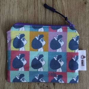 Monedero Mafalda / pequeño bolso con cremallera