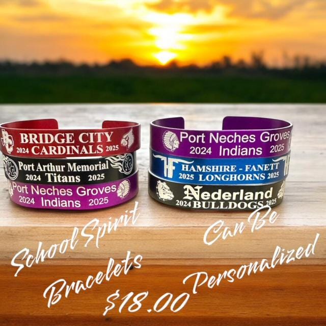 School Spirt Bracelets