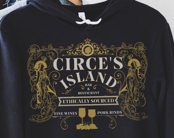 Circe Hoodie Lustige griechische Mythologie Kapuzenpullover Circe es Island