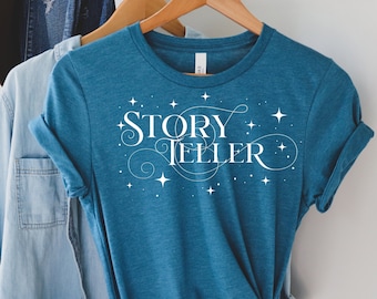 STORYTELLER, T-Shirt for Author, Gift for Writer
