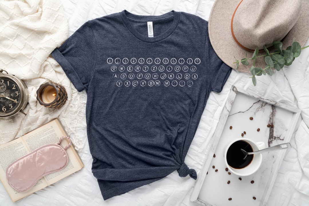 Typewriter Unisex T-shirt for Writer, Author, English Major Typewriter Unisex T-shirt for Writer, Author, English Major