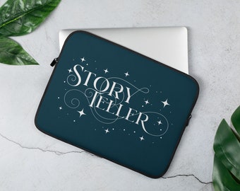 Storyteller Laptop Sleeve Writer Autore Regalo