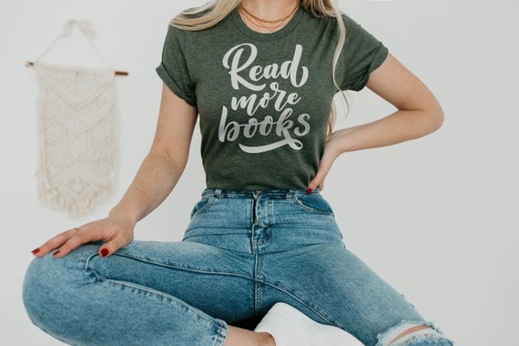 Read More Books T-Shirt English Teacher Gift Read More Books T-Shirt English Teacher Gift