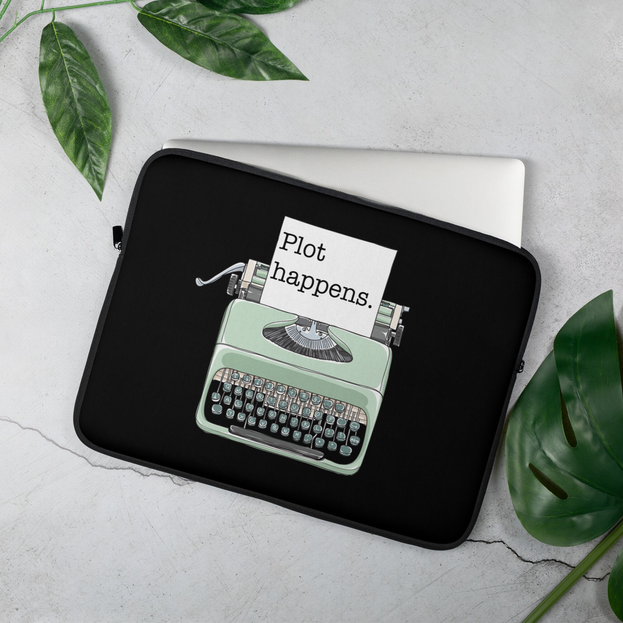 Schriftsteller Autor Lustige Süße Schreibmaschine Laptop Etsy