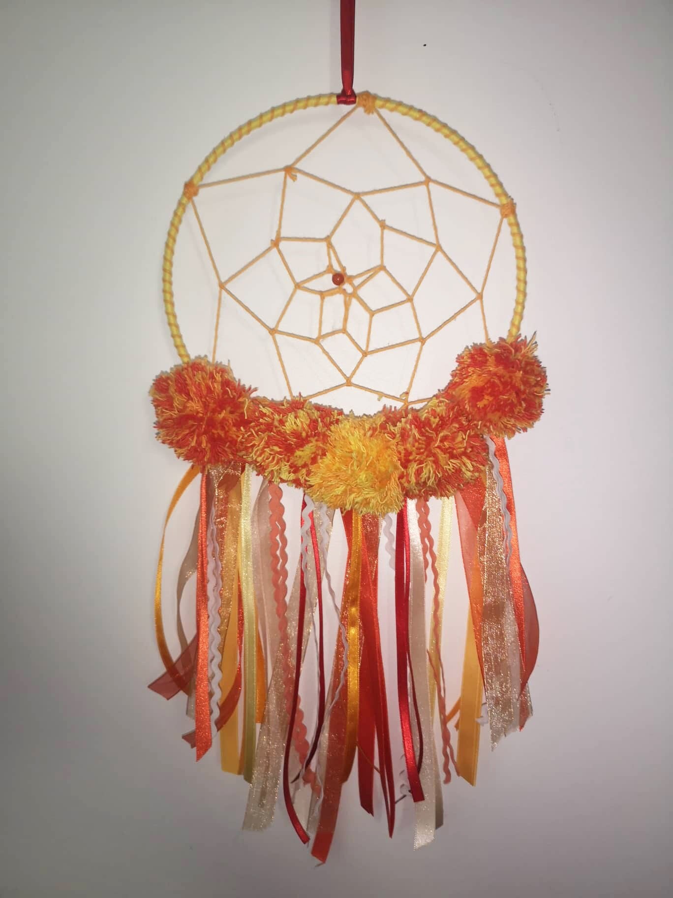 Attrape Rêve Jaune et Orange