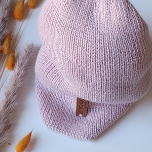 Handmade alpaca beanie hat, winter hat, cap, alpaca hat, wool hat, wool women's hat, hipster, warm hat, hat, beanie, old pink