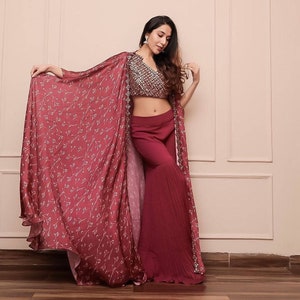 Long gown with shrug on sale