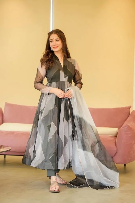 Kalidar frock suit top