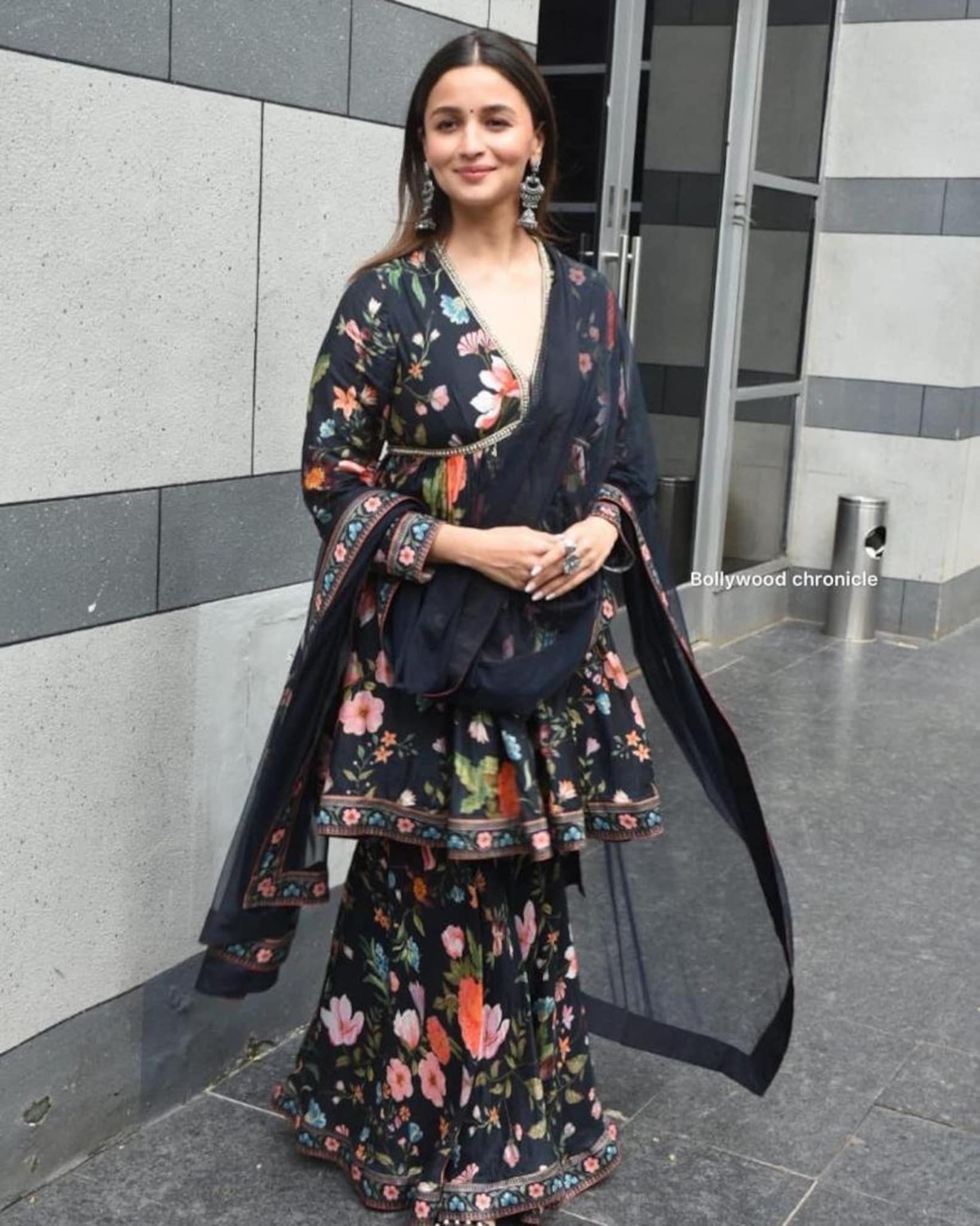 Alia Bhatt Grabs The Spotlight In A Red Floral Printed Dress, SEE PICS