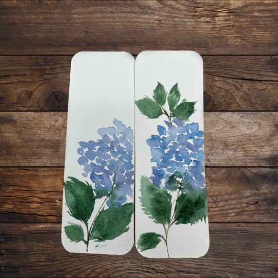 Hydrangea bookmark Hydrangea bookmark