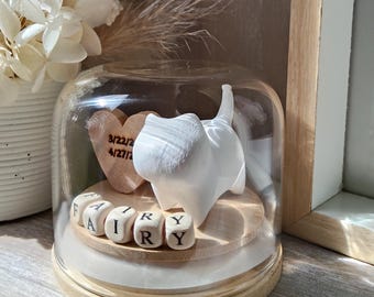 Personalised Pet Memorial Gift | Pet Loss Keepsake | Sympathy Gift for Dog or Cat | In Memory | Rainbow Bridge