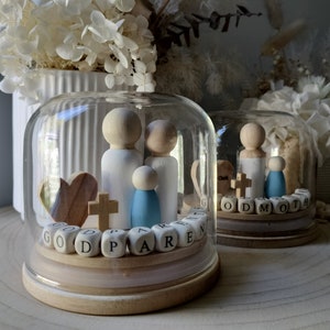 Cúpula/Globo Personalizado para Padrinos/Madrinas / Regalo de Recuerdo para Padrinos/Bombón/Regalo de Bautizo