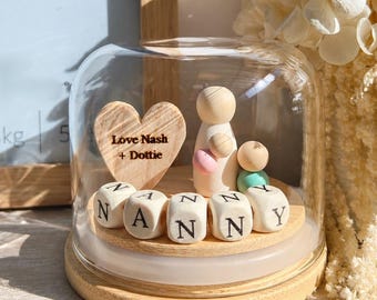 Grandma Ornament Globe | Personalized Grandma Gift | Family Keepsake Decor