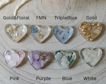 Upgrade Resin Floral heart ( Please read description - Globe not included )