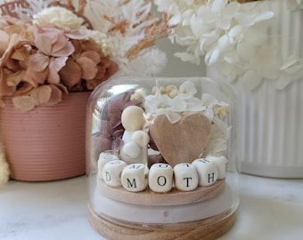 Floral Godmother Miniature Globe - Choose your skin tone & floral colour