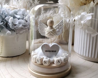 Floating Angel Globe - Custom Wording & Skin tones