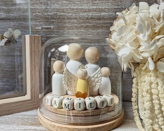 Regalo personalizzato per il lutto / Angelo commemorativo per una persona cara / Condoglianze alla famiglia