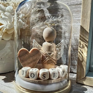 Personalized Angel Memorial, sympathy gift, In memory Keepsake with Custom Name and Date