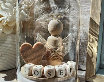 Bereavement Gift for Friend | Personalised Memorial Globe | In Loving Memory Keepsake | Multiple Sizes
