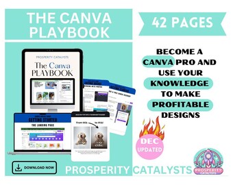 Het Canva Playbook: leer Canva onder de knie krijgen met gratis tips, trucs en tutorials of de pro-accounts. Voor kleine bedrijven en contentcreatie.