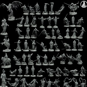 Lost Souls Geister Miniatur voor Wargaming | Tafelblad | Grimdark | DnD |Pathfinder | Kerkers en draken | RPG | Fantasie | Monolietkunst