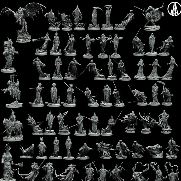 Lost Souls Geister Miniatur für Wargaming | TableTop | Grimdark | DnD |Pathfinder | Dungeons and Dragons | RPG | Fantasy | Monolith Arts