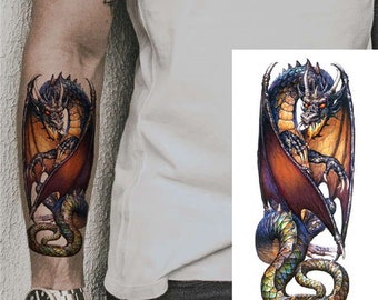 Dragon Forearm Etsy