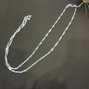 Vintage Sarah Coventry chain - long chain necklace