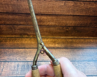 Antique hair curling tongs - vintage hair styling tool