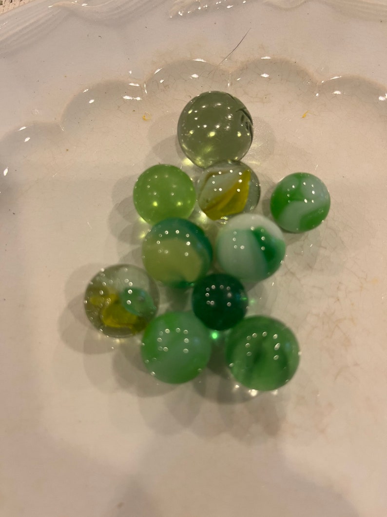 Vintage Glass Marbles Antique Marbles Marble Sets Marbles Etsy