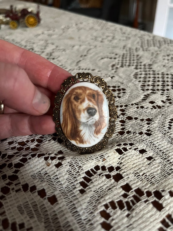 Broche Vintage Western Germany - Occasion, Style Rétro, Non Modifiée