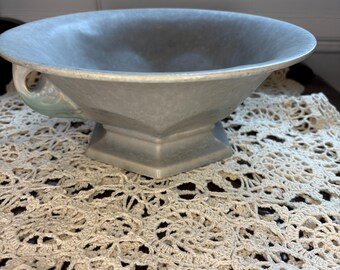 Roseville Tuscany 1927 art deco bowl -  gray- stunning