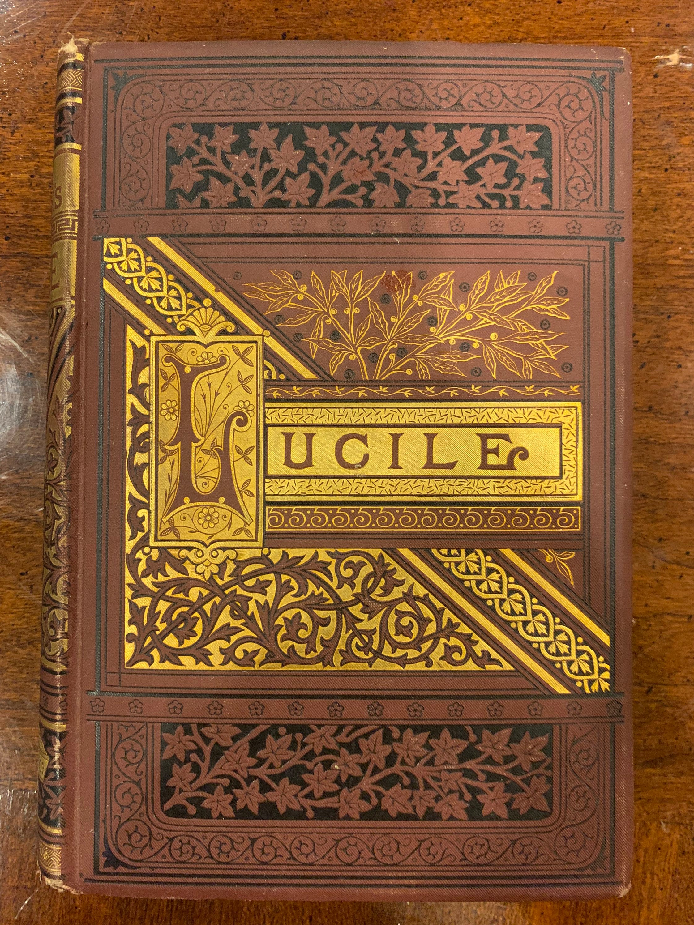 Antique Victorian POETS of AMERICA 1890 Embossed Ornate