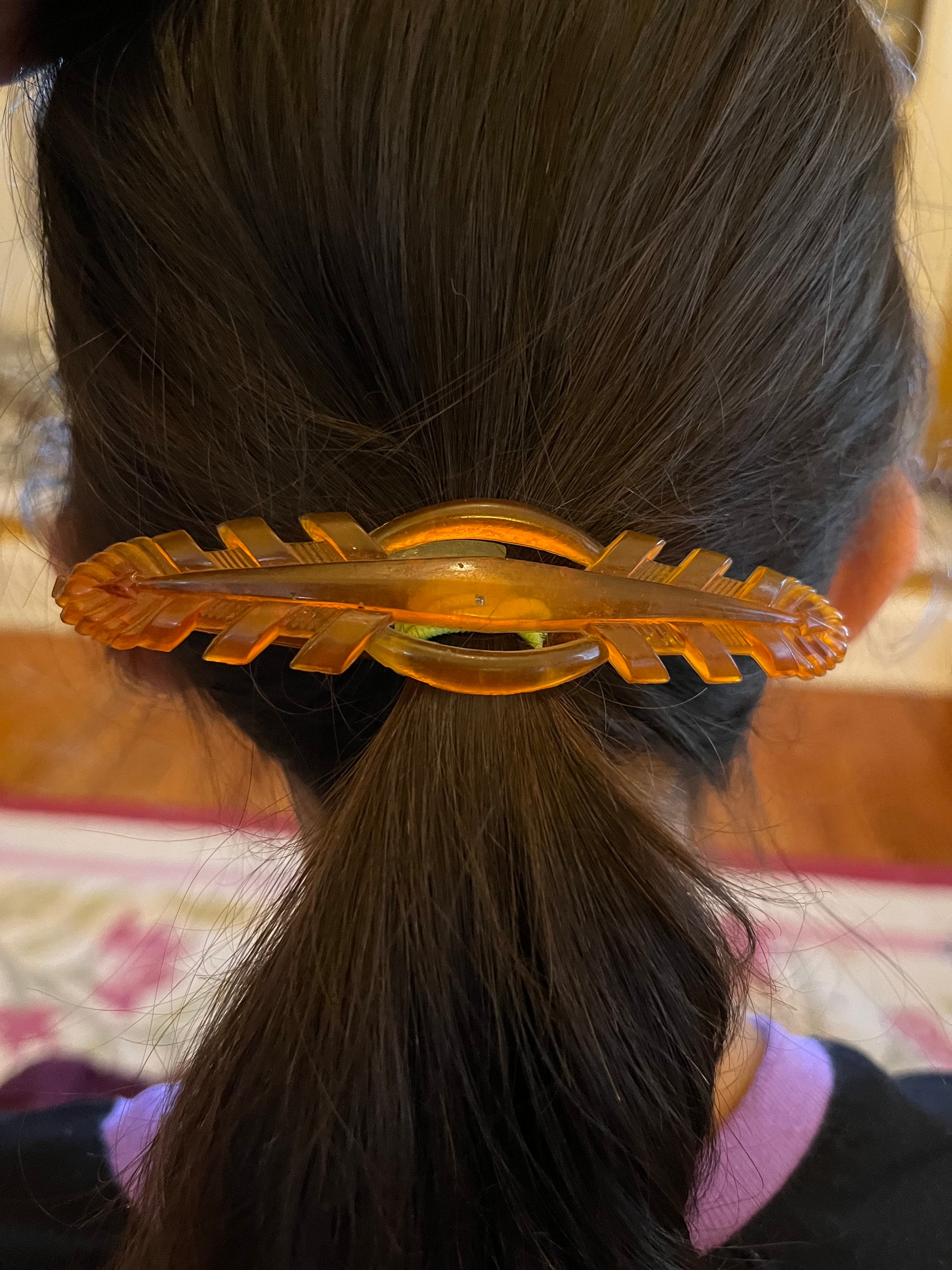 Bakelite Barrettes - Etsy