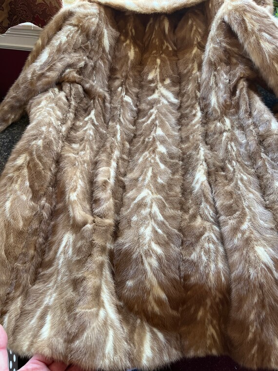 Abraham & Straus vintage Roberta fur coat - excel… - image 8