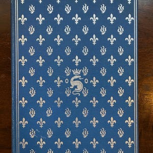 Cyrano de Bergerac - Rostand - Doubleday and Mclure - 1898- near fine - antique book - blue and silver