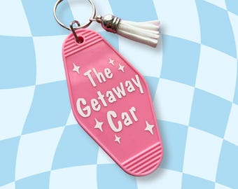 Getaway Car Keychain