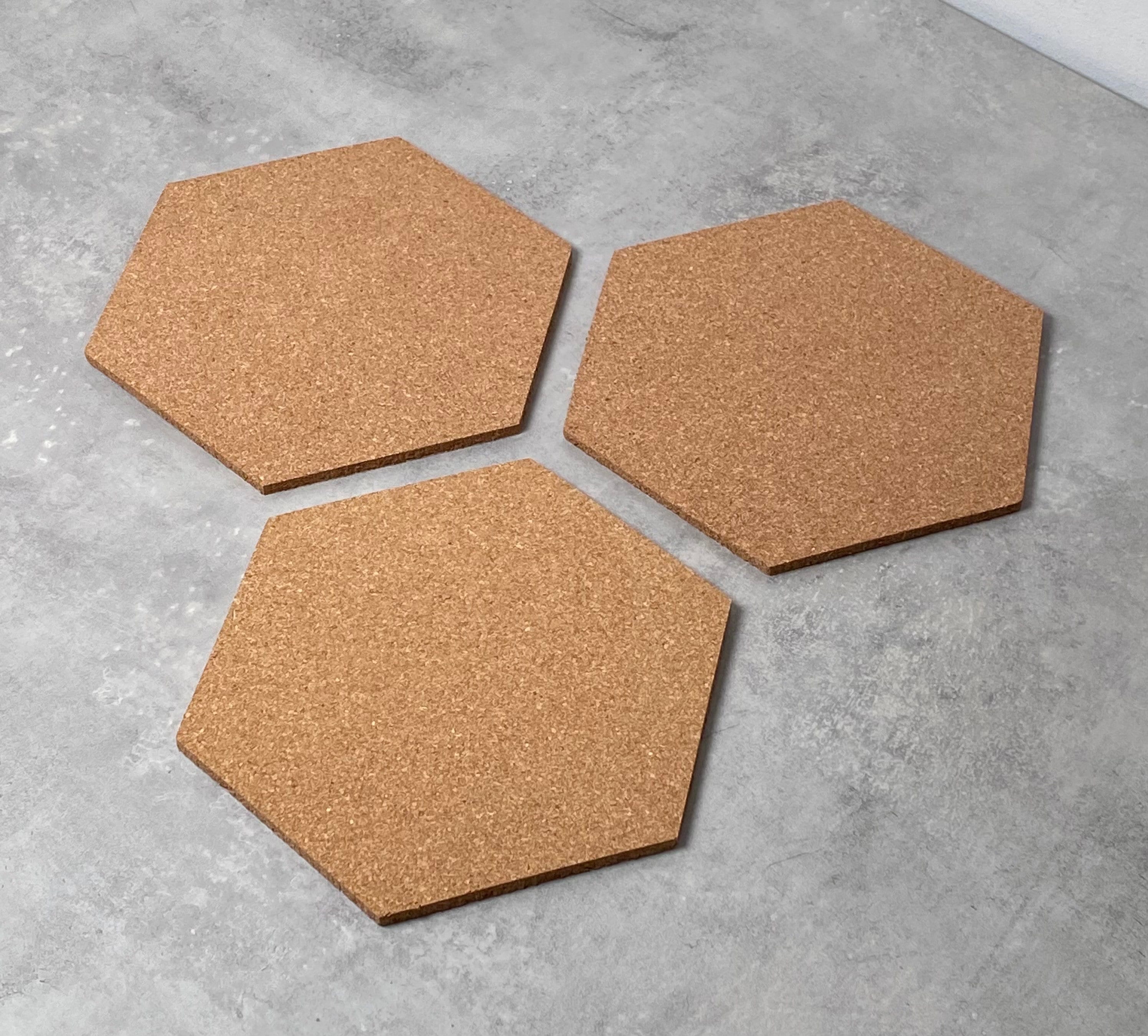 Diffusing Board Cork Pin Boards | Hexagonal Wall Panels | Geometric Art Sound Diffusing ...