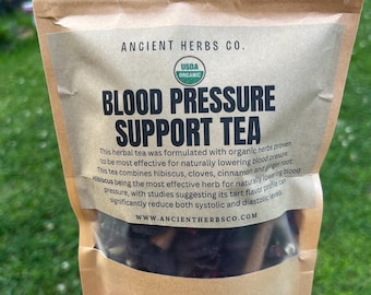 Organic Herbal Blend Tea Hibiscus Cinnamon Cloves Ginger root Good Health & Wellbeing